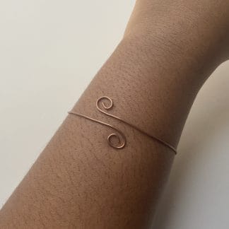 Adjustable Copper Cuff Bracelets for Men & Women