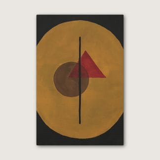 Abstract Shapes, Canvas Painting