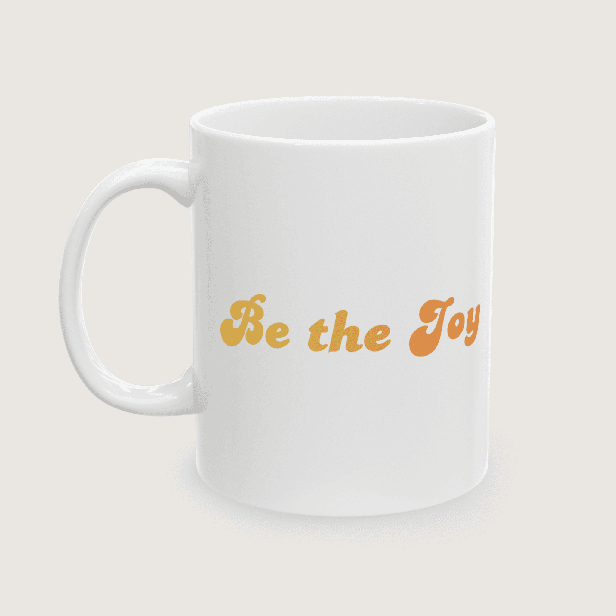 "Be the Joy" White Mug - Image 9