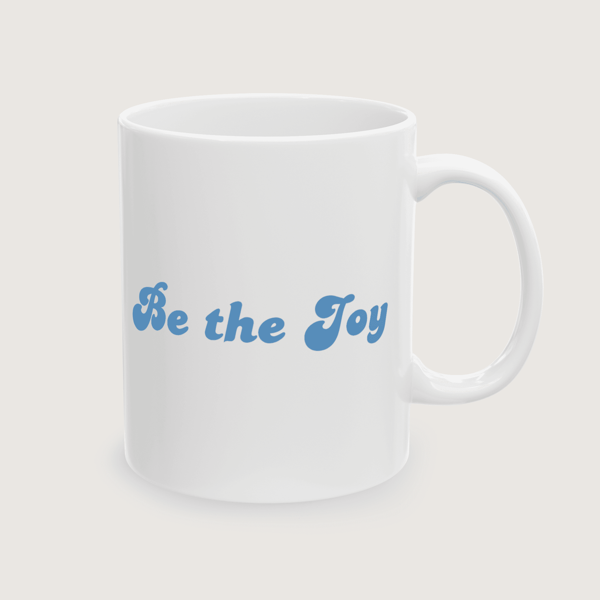 "Be the Joy" White Mug - Image 6
