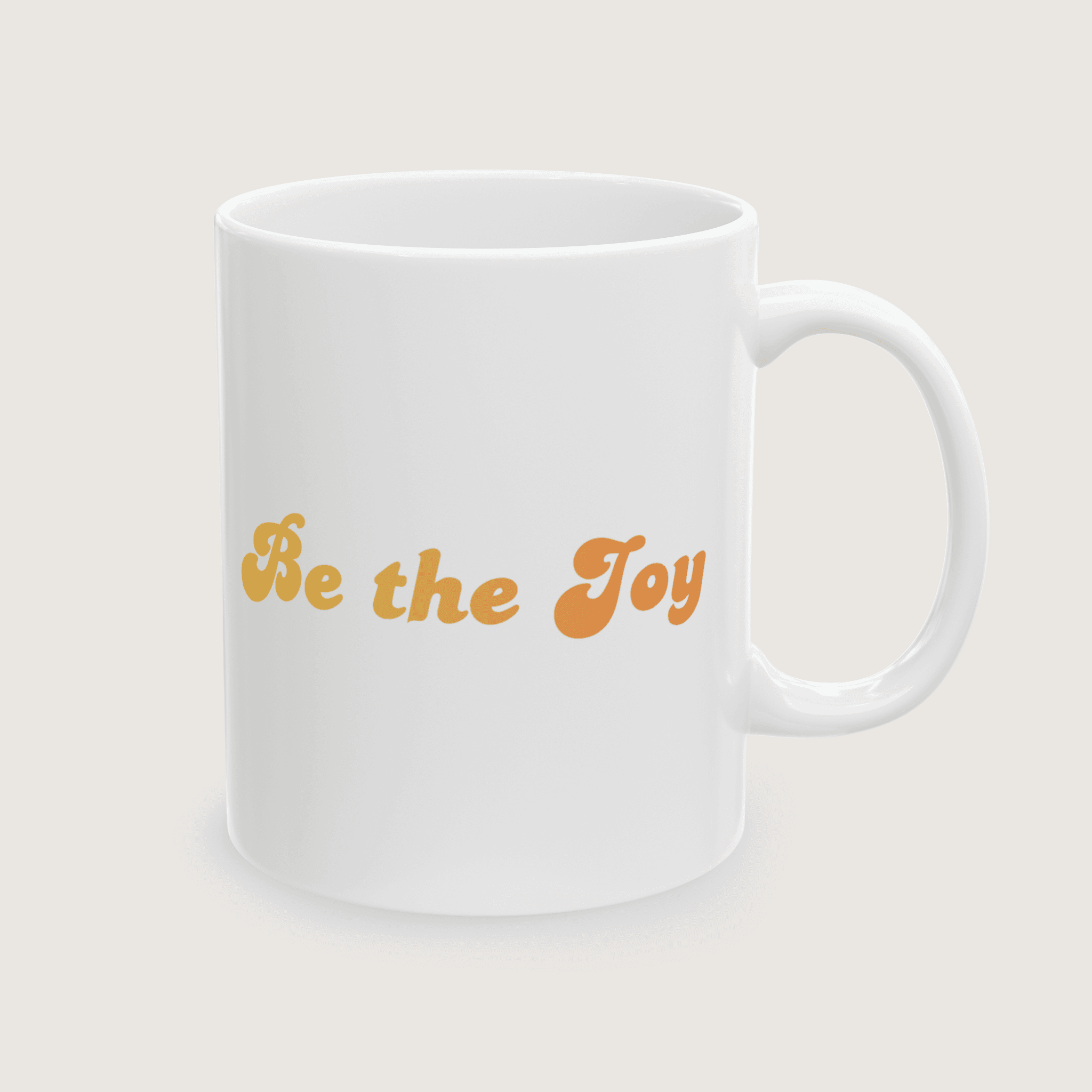 "Be the Joy" White Mug - Image 10